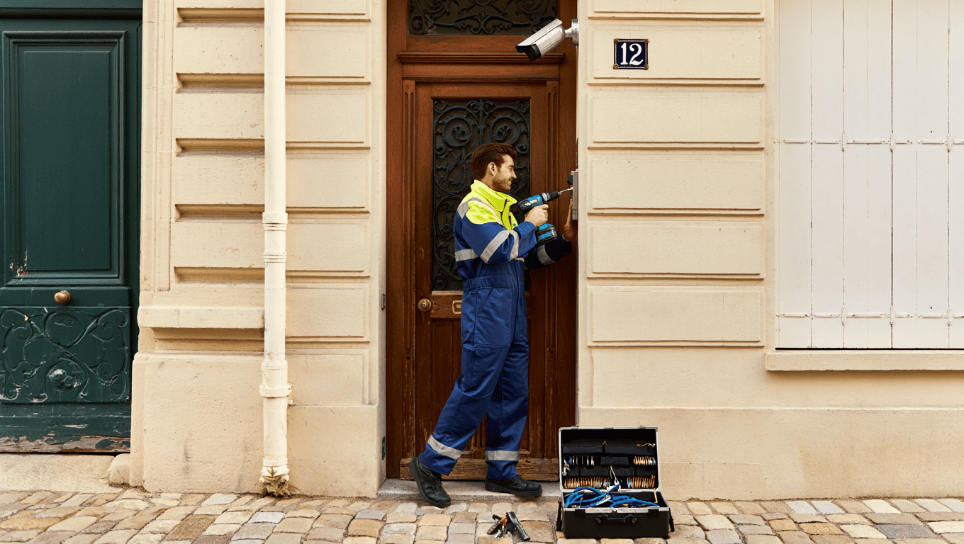 installation interphone Ludres