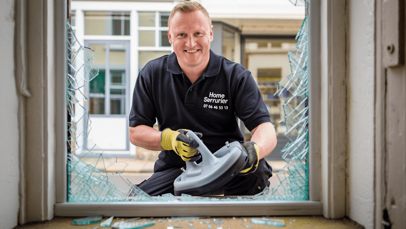 Remplacement vitre cassée Ludres