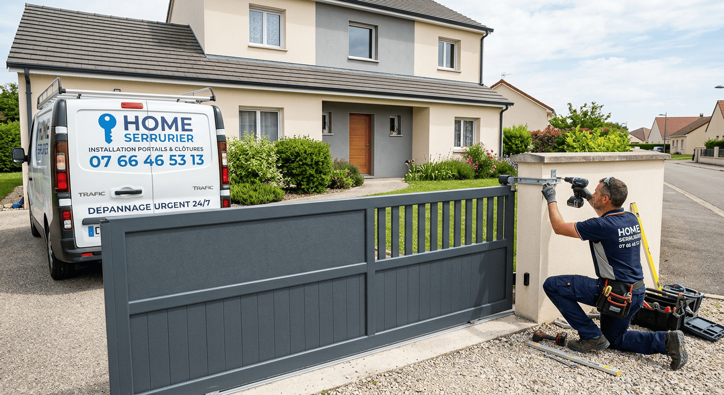 portail coulissant Toul