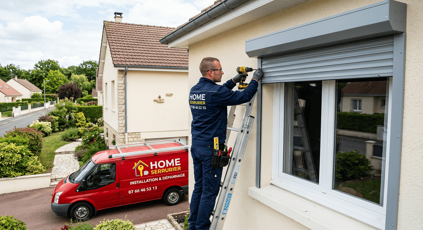 pose volet roulant Toul