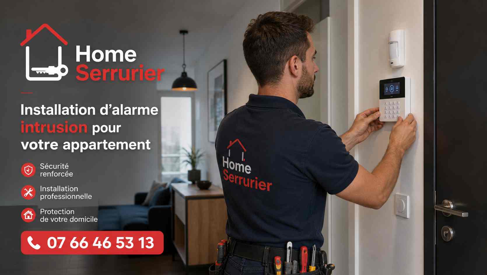Installation d'alarme intrusion à Toul