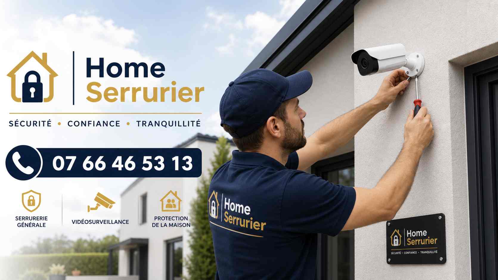 Installation de caméra de surveillance à Deneuvre